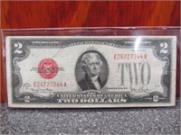 1928 G Series 2 Dollar Red Seal