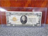 1928 Series 20 Dollar Gold Certificate