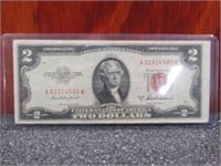1953 A Series 2 Dollar Red Seal