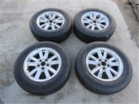 4-215/65/R16 BF Goodrich Tires on 5 Hole Alum Rims