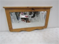 28x17in. Deer Mirror/Picture Wall Hanging