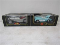57 Chevrolet Corvette & 37 Jaguar SS100