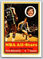 1973 Topps Basketball #130 Pete Maravich