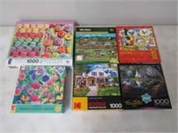 6-1000pc Puzzles