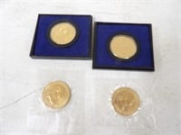 4-1972 Bicentennial Commemorative Medals