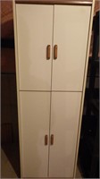Four Door White Cabinet