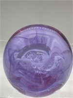 Glass paperweight