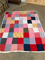 Heavy quilted blanket