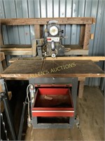 TABLE SAW WITH DRILL HEAD
