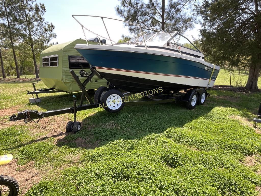 BOAT AND TRAILER