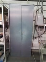 Metal storage cabinet