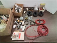 Wire, plug ins and miscellaneous electrical