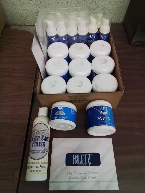 Blitz foam jewelry cleaner