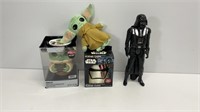 Star Wars lot: Grogu hot chocolate goblet,