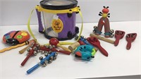 Kids BEE BOP BAND toy set.