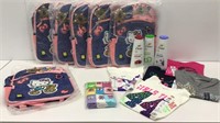 Girls clothing, toiletries and accessories lot: