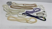 13 beaded necklaces