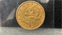 Gold: 1888 $5 Liberty Head Gold Coin