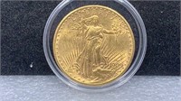 Gold: 1909-S $20 Saint Gaudens Gold Coin