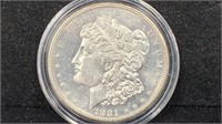 1881-S Silver Morgan Dollar Proof-Like Higher