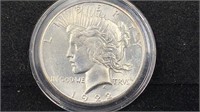 1922-S Silver Peace Dollar better grade