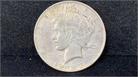 1927-D Silver Peace Dollar