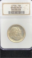 1926 NGC MS63 Sesquicentennial Silver Classic