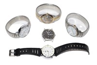 vintage men's watches as found Pulsar Timex Citizn