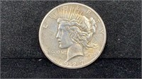 1927 Silver Peace Dollar