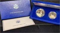 1986 Proof Liberty Commemorative Silver Dollar &