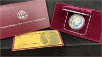 1993 Silver Proof Thomas Jefferson 250th