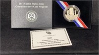 2011 Proof United States Army Commemorative Half