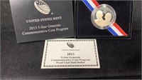 2013 Proof 5-Star Generals Commemorative Half