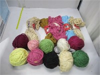 assorted yarn