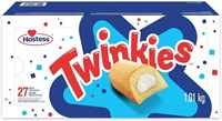 Twinkies 27 cakes (9 packs, Triple Wrapped) 04/24