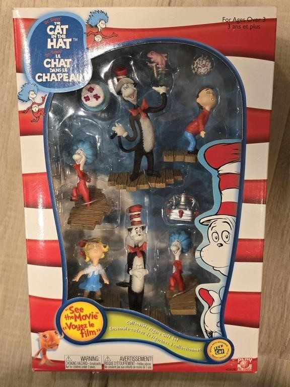 New - Dr Seuss Cat in the hat Collectible