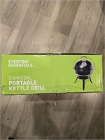 Everyday Essentials Charcoal Portable Kettle Grill