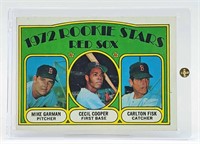 1972 CARLTON FISK TOPPS #79 ROOKIE BASEBALL CARD