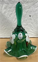 6IN. FENTON BELL HANDPAINTED AND SIGNED