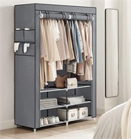 Portable Closet Wardrobe with Shoe Rack
