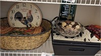 BASKETS AND TRAYS IN PANTRY