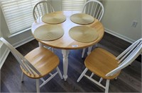 INTERNATIONAL FURNITURE TABLE AND 4 CHAIRS