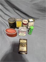 Vintage Collectable Tins