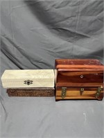 3 vintage Jewelry Boxes