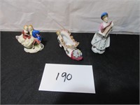 3 Occupied Japan figures