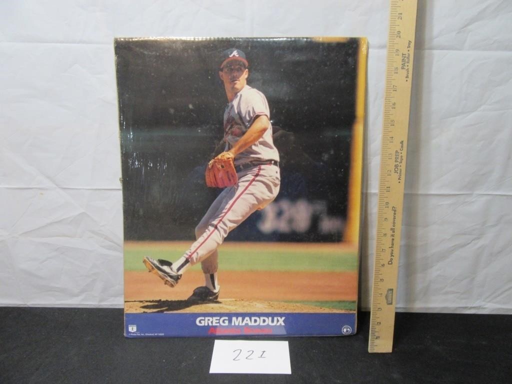 Greg Maddux Poster 1994