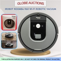 iROBOT ROOMBA-960 WI-FI ROBOTIC VACUUM (MSP:$399)