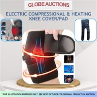 ELECTRIC COMPRESSIONAL & HEATING KNEE COVER/PAD