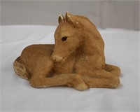 Sandicast horse by Sandra Brue, 6.75 X 4.25'H,