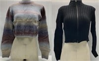 SM Lot of 2 Ladies Garage Sweaters - NWT $90